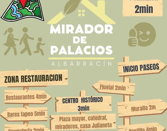 Mirador De Palacios- Centrico Con Vistas Y Parking Cerca Appartement *